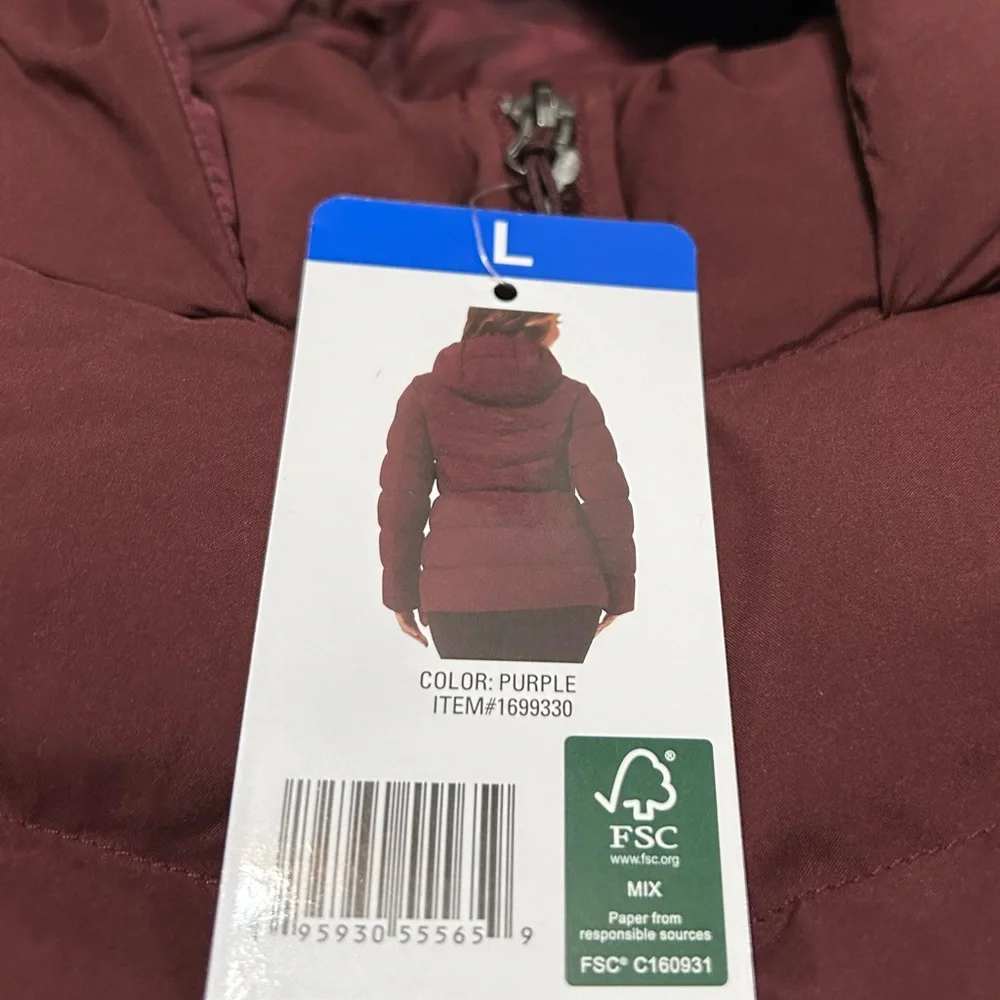 NWT 32 degrees women’s puffer jacket - Picture 2 of 4